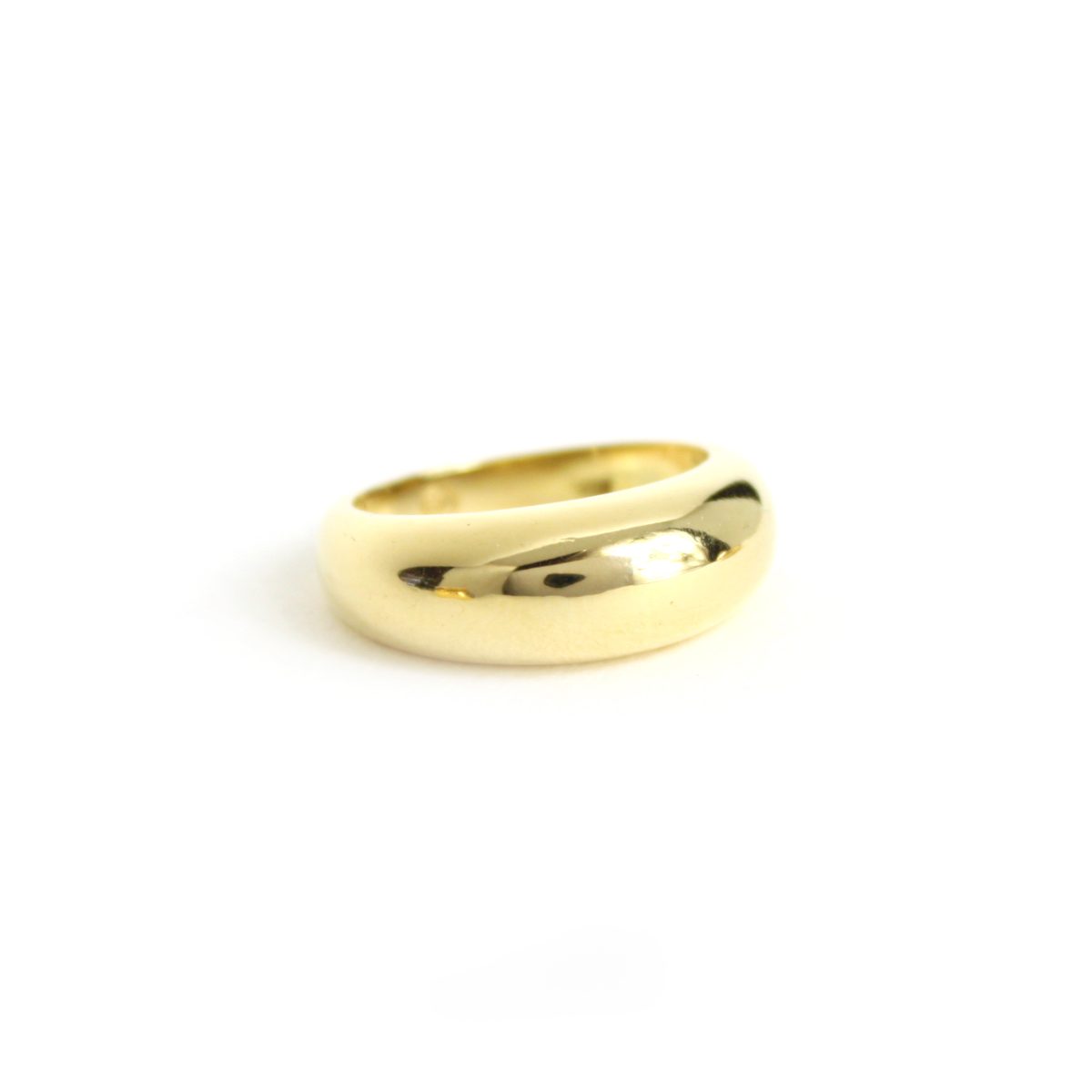 Big & Bold Chunky Donut Ring 18k Gold
