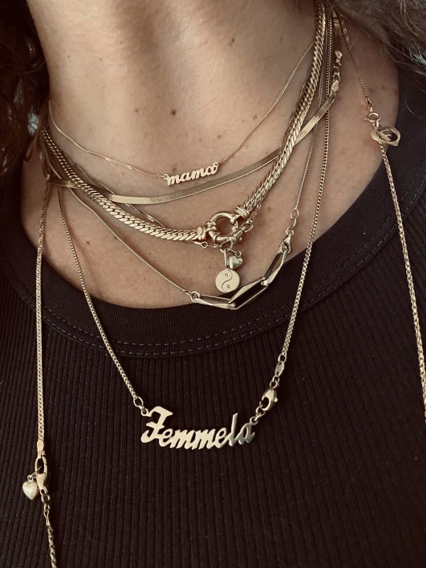 "mama" Name Necklace - Afbeelding 3