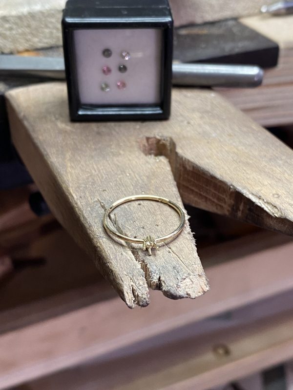 Single Stone Ring - Afbeelding 6