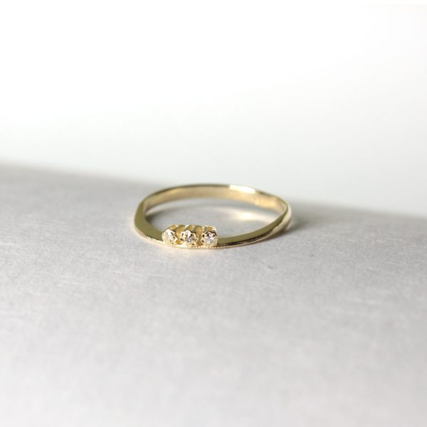 Triple Star Briljant Stackring - Afbeelding 2