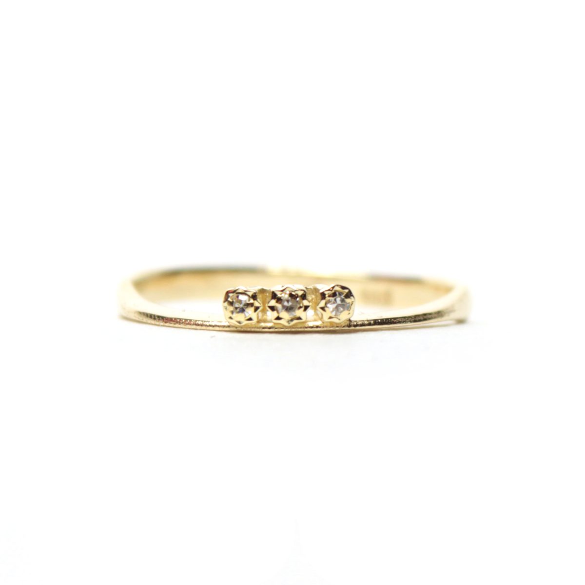 Triple Star Briljant Stackring