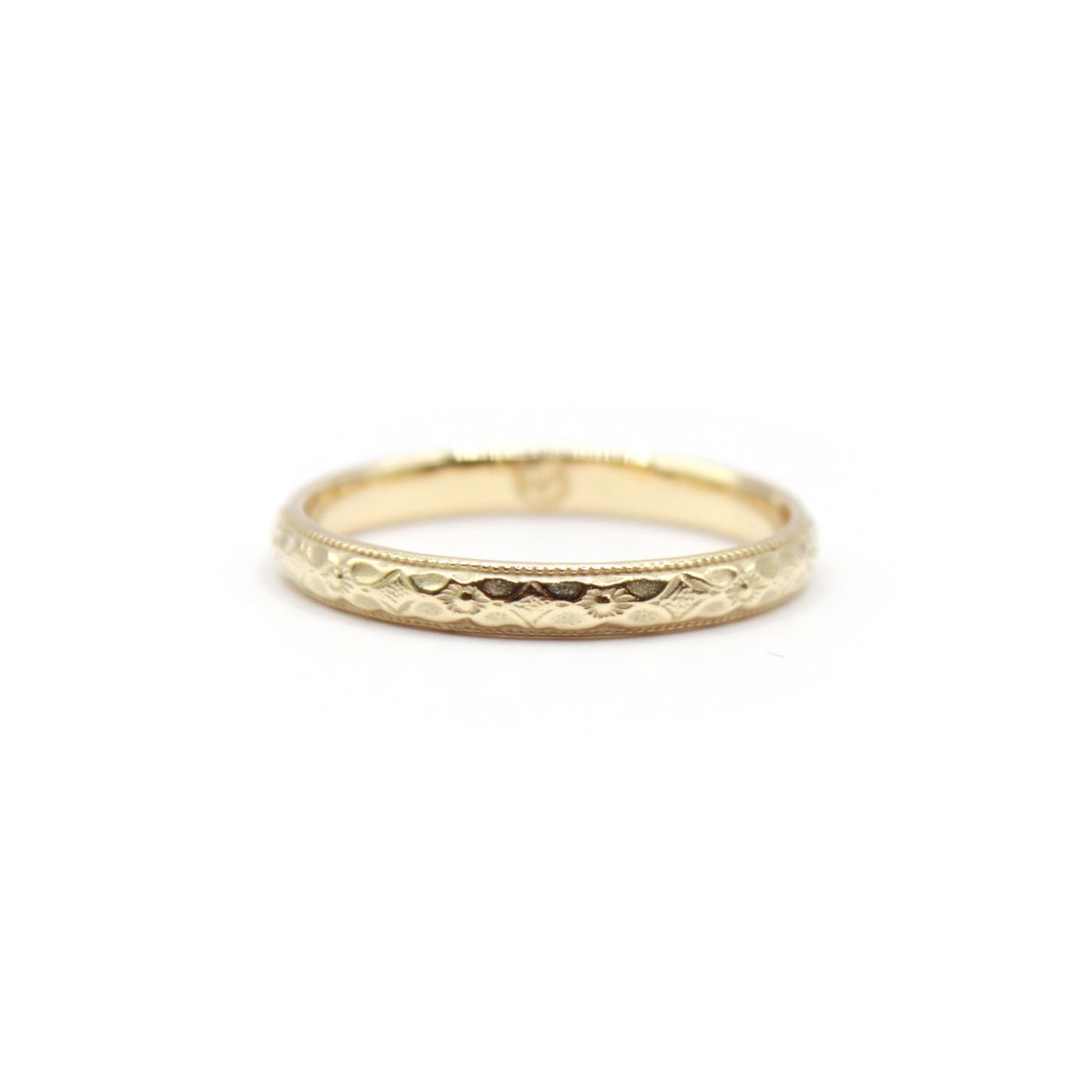 Floral Band Ring
