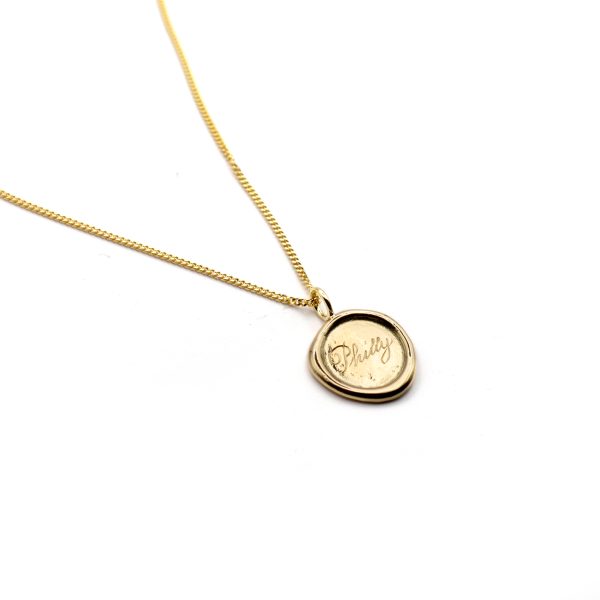 Golden Seal Pendant