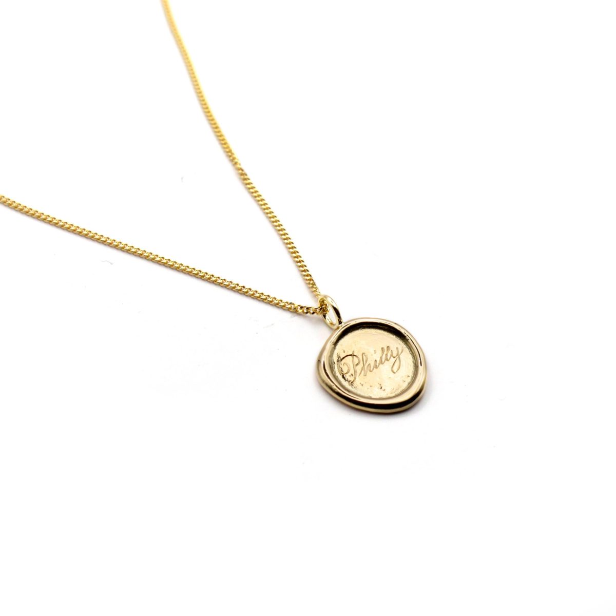 Golden Seal Pendant