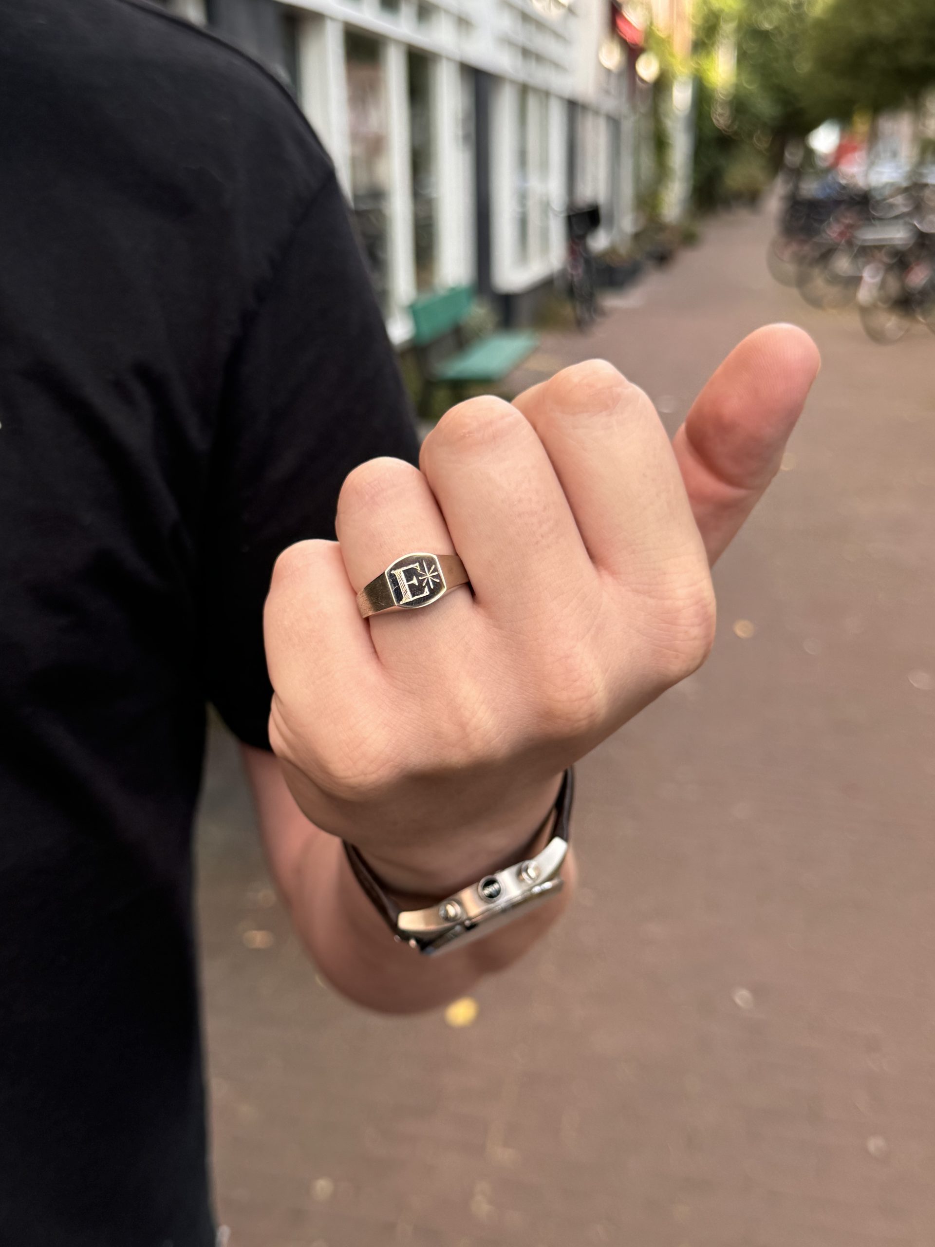 Classic Shield Signet ring - Afbeelding 4