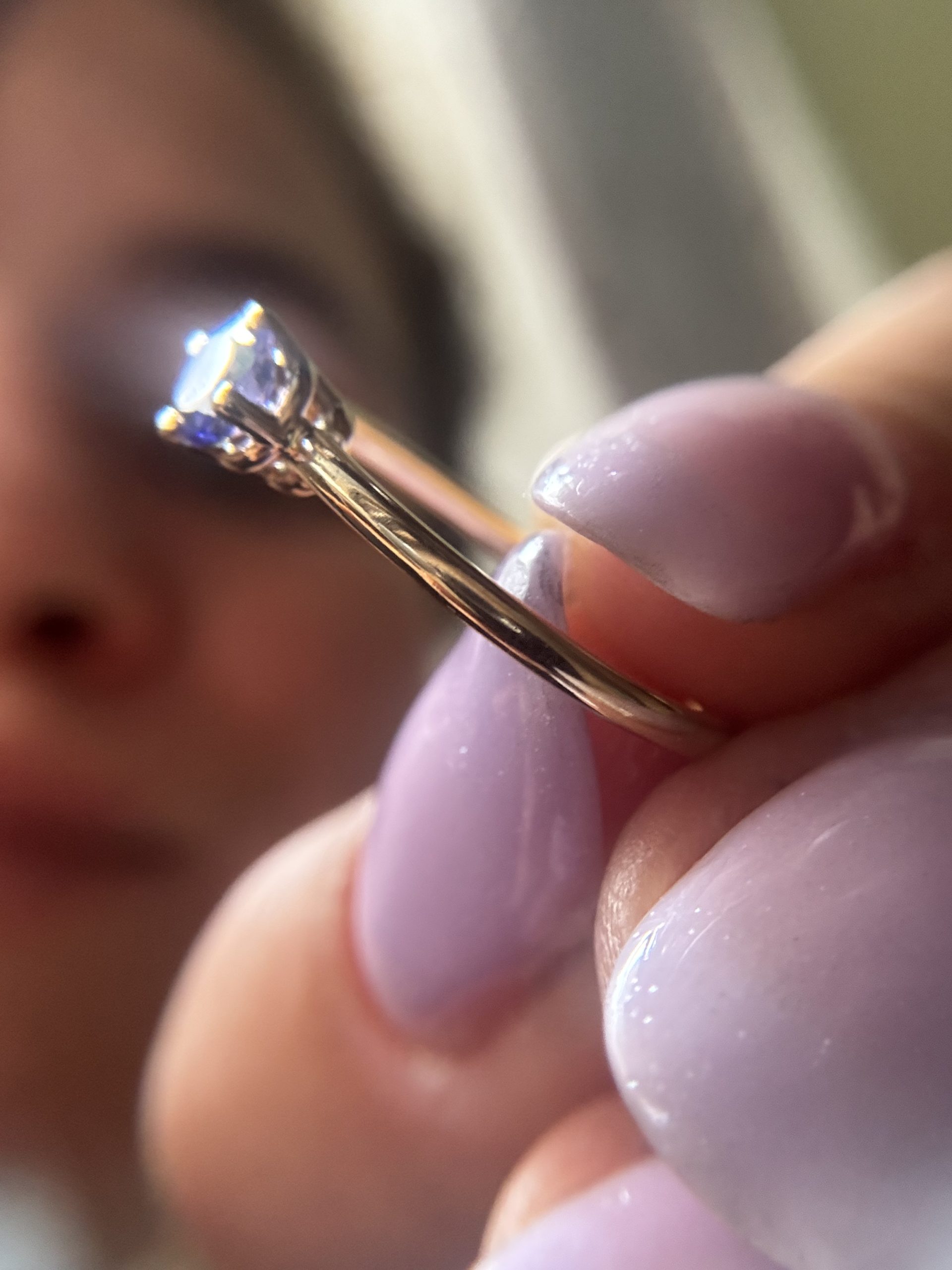 Tanzanite Solitair Ring - Afbeelding 14