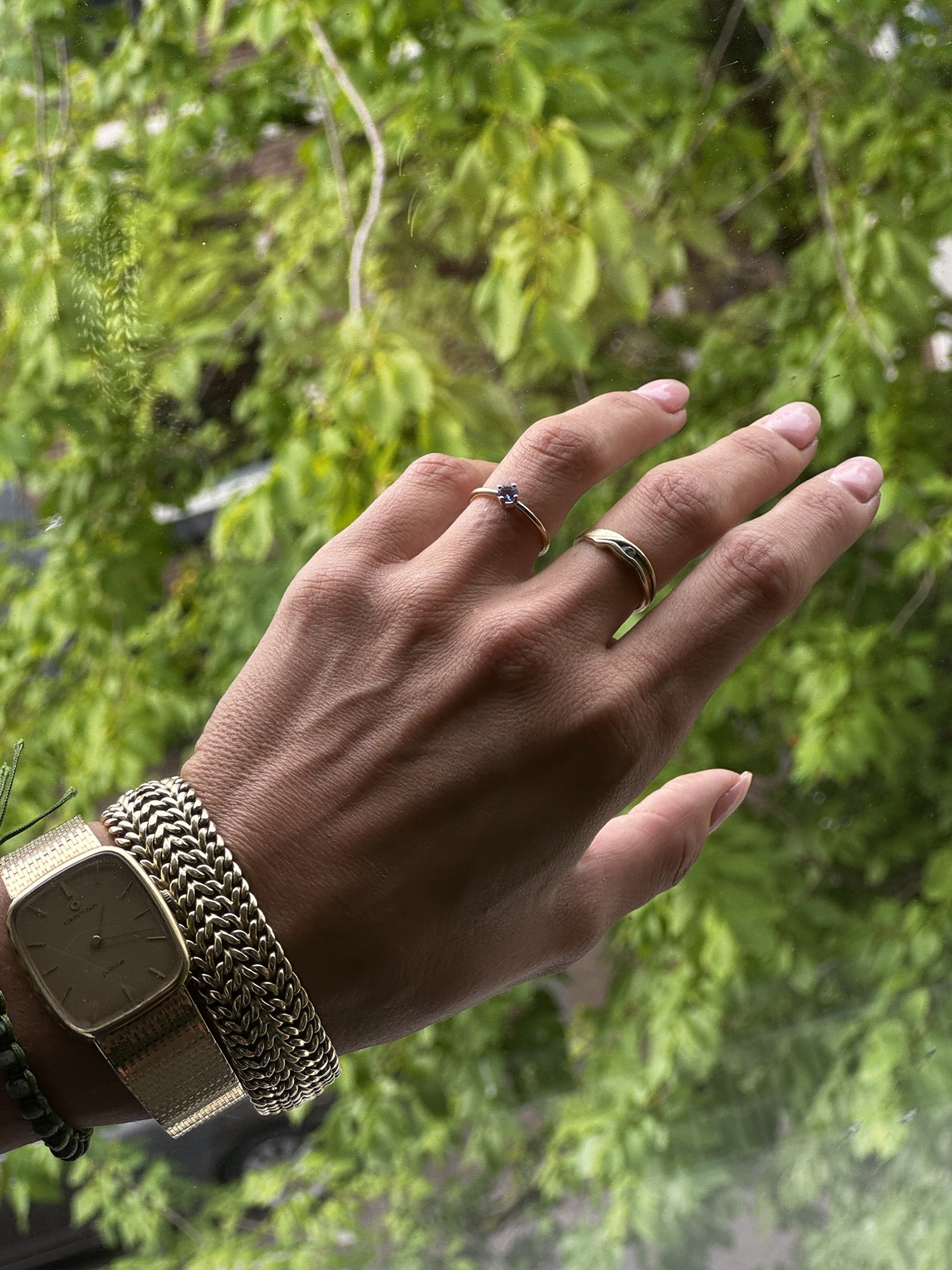 Tanzanite Solitair Ring - Afbeelding 6