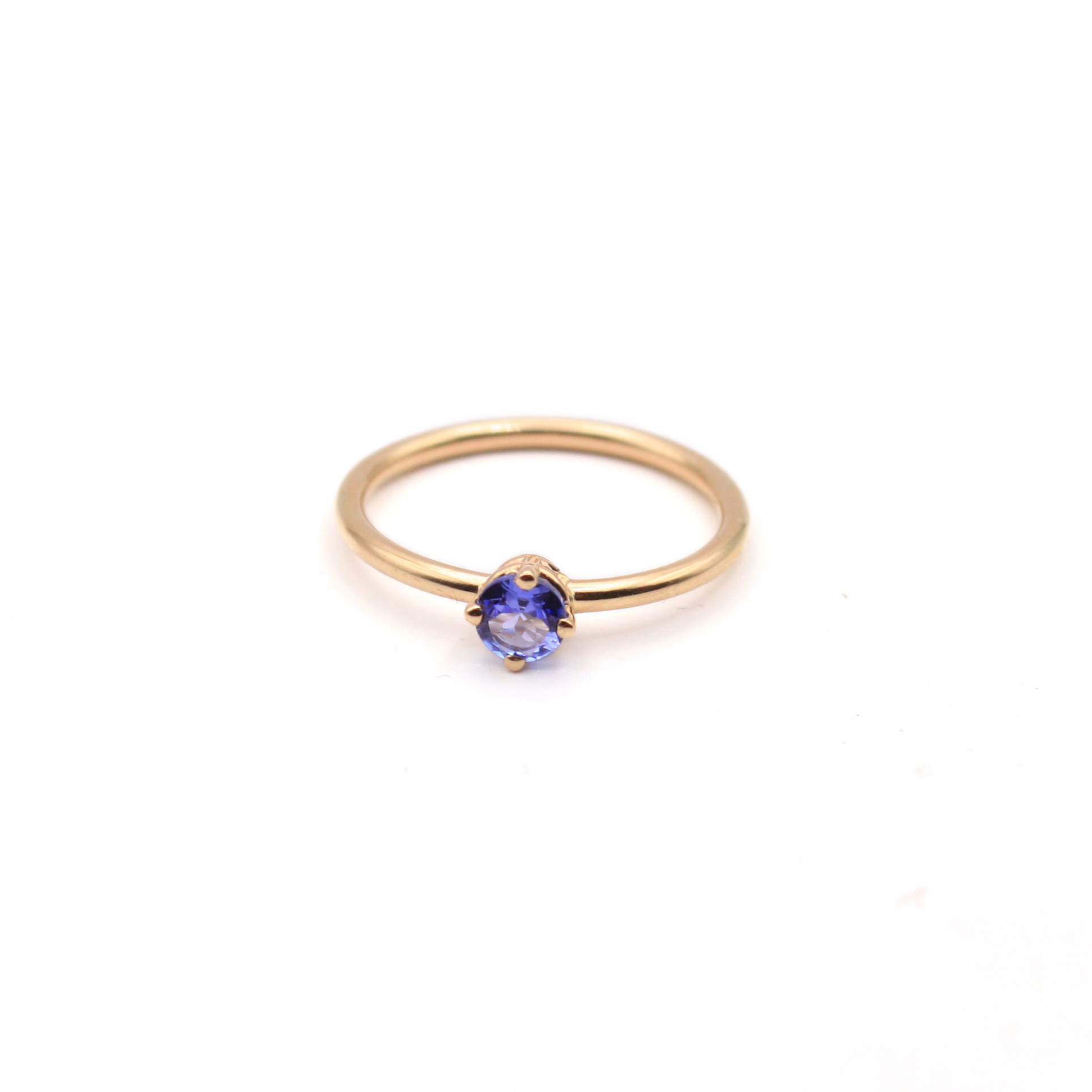 Tanzanite Solitair Ring - Afbeelding 3