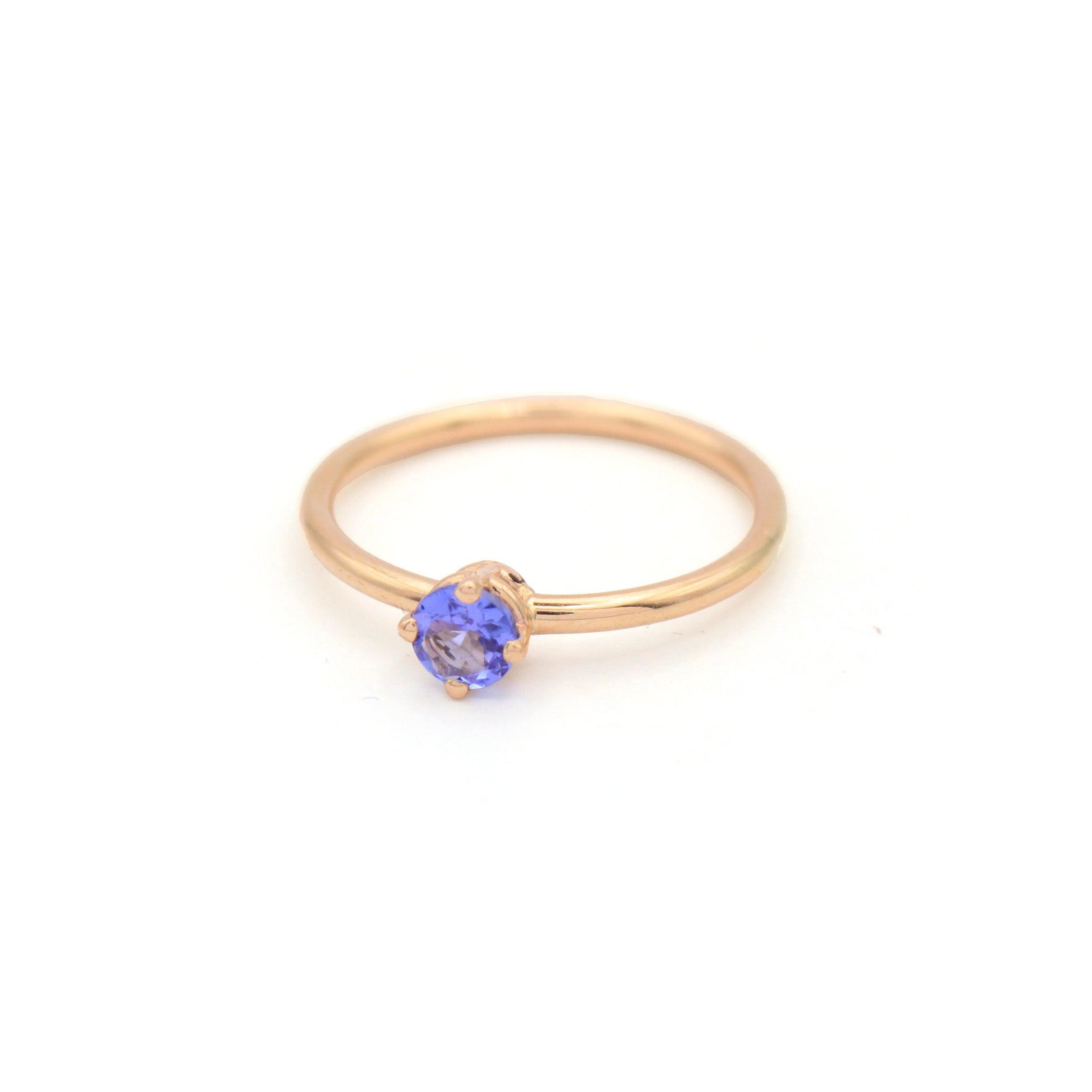 Tanzanite Solitair Ring